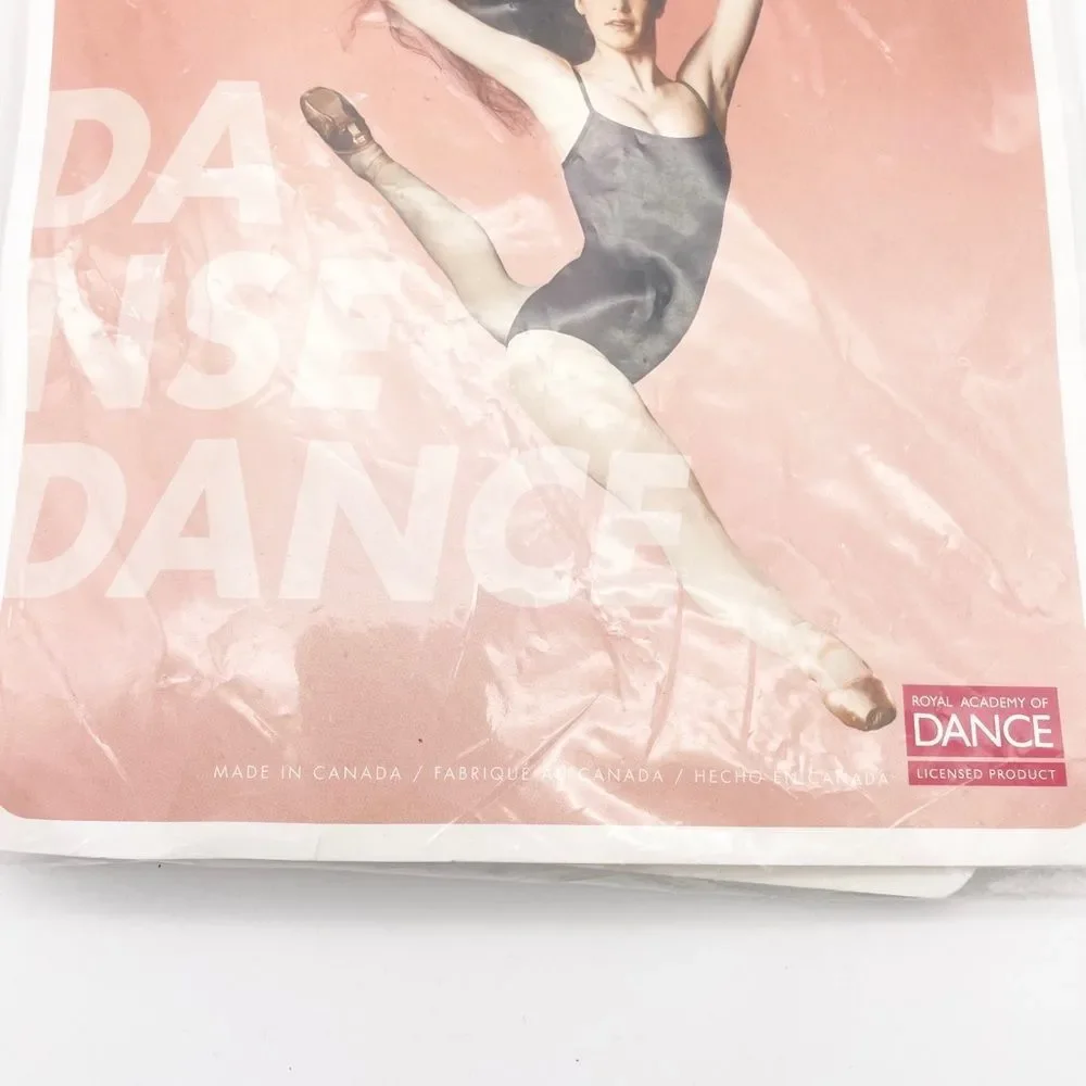 NWT Mondor Ballet Dance Tights Semi-Opaque Pink Convertible Tight Size Large NEW